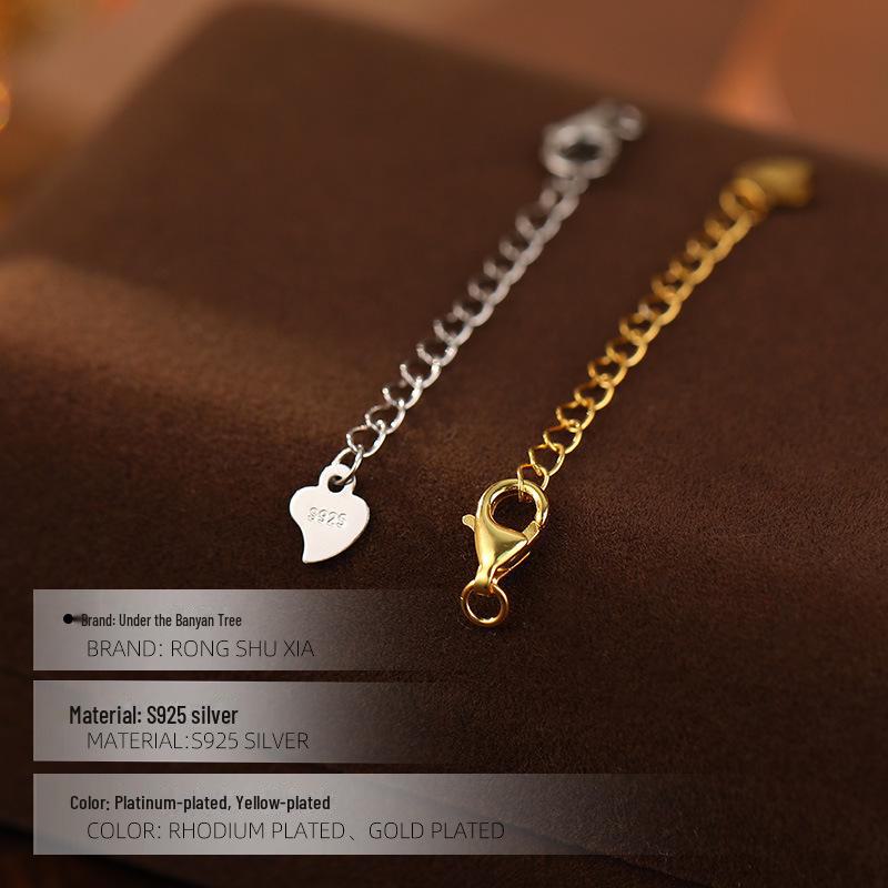 Серебряная застежка и звенья Banyan Tree S925 DIY для изготовления украшений