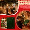 2D Плоская Коробка Самолет 24 шт. Серия Адвент-календарь Рождественский Отсчет