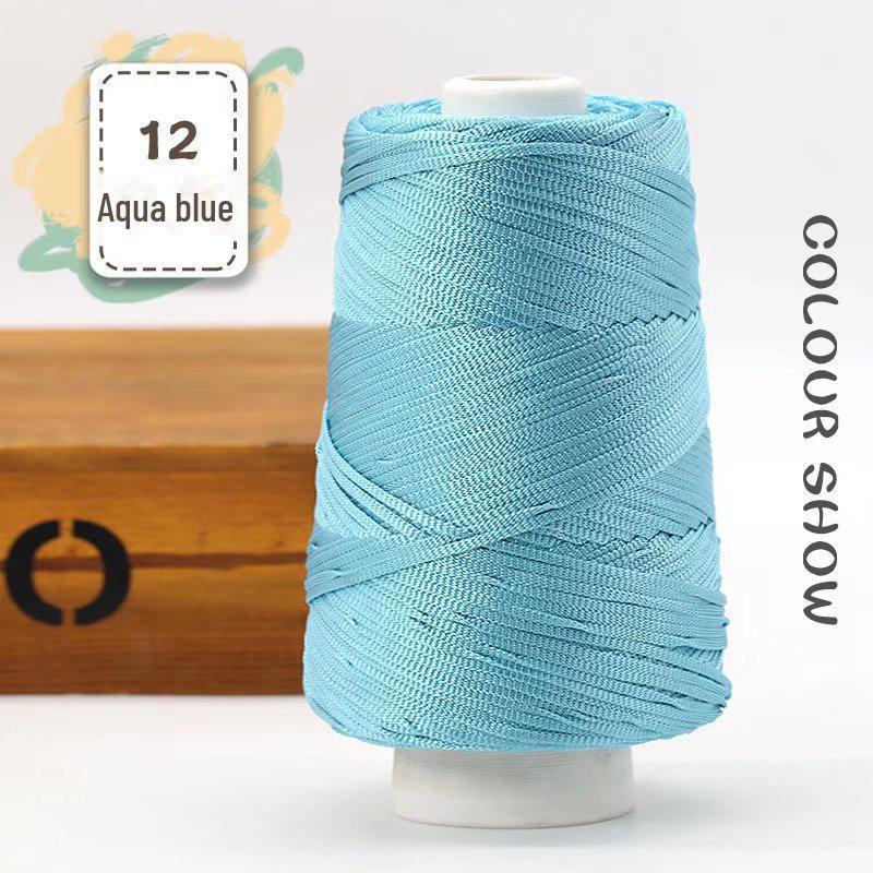 Легкая мерсеризованная хлопковая и льняная нить для шляп, обуви, сумок, подушек. Идеально подходит для изделий ручной работы с усовершенствованной шелковой нитью.
