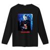 Hellraiser Pinhead T Shirt horror movie vintage Washed homme Stretched streetwear Soft Comfortable Unisex designer clothes