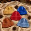 Candy Color Beanie Cap Solid Color Skullies Beanies Fashion Kids Beanie Hat  Autumn Winter