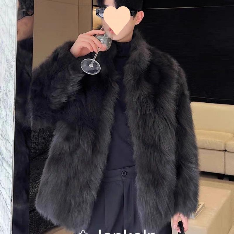 Мужское пальто мужское утолщенное норковое пальто зимнее пальто