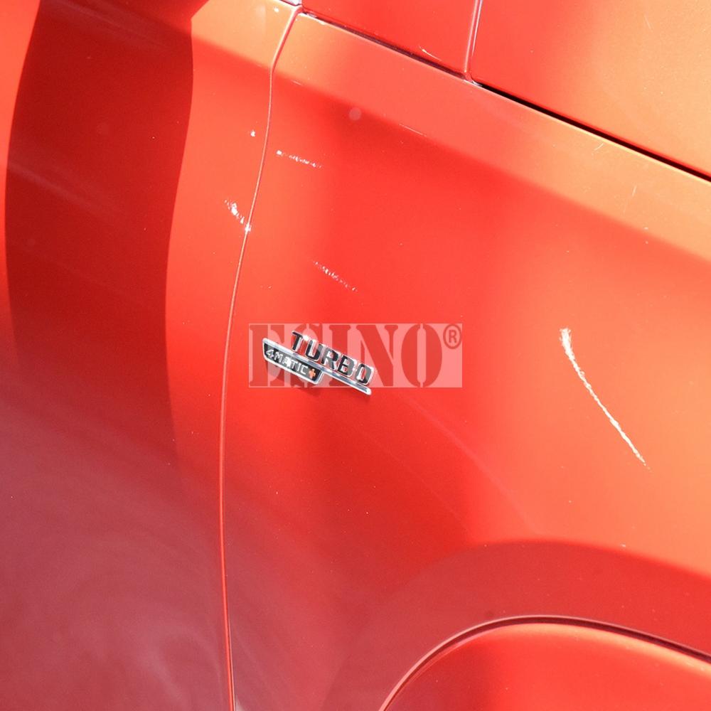 2 x 3D Biturbo 4Matic 4Matic+ Car Trunk ABS Emblem Rear Body Tailgate Fender Adhesive Badge for Mercedes Benz 2017 - 2021