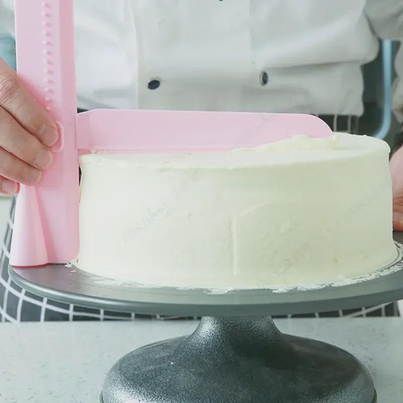 Adjustable Cake Smoother & Fondant Scraper Tool