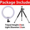 LED Selfie Ring Light Photography Video Light 33cm RingLight with Phone Stand Tripod Fill Light Dimmable Lamp Trepied Streaming