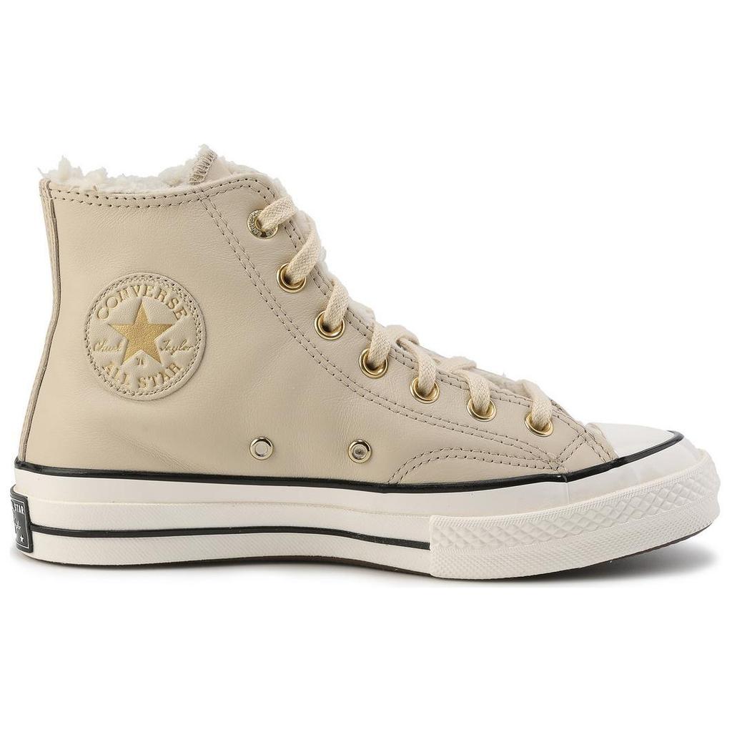 Converse 1970s Fashion High-Top Canvas Shoes Unisex Sneakers Off-White A12443C