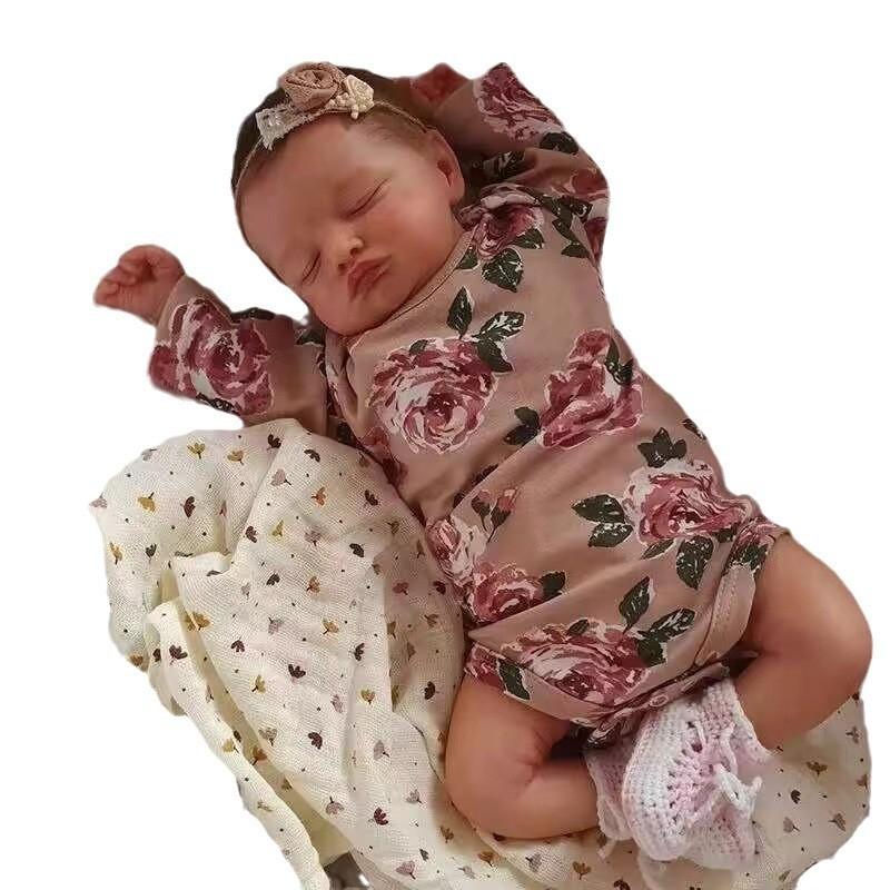 Silicone Reborn Baby Doll With Handpainted Features For Collectors And Gift Giving