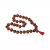 Чётки из Рудракши (5 мукхи), Rudraksha Mala Nepal Premium (54 beads),  Kalyan Puja
