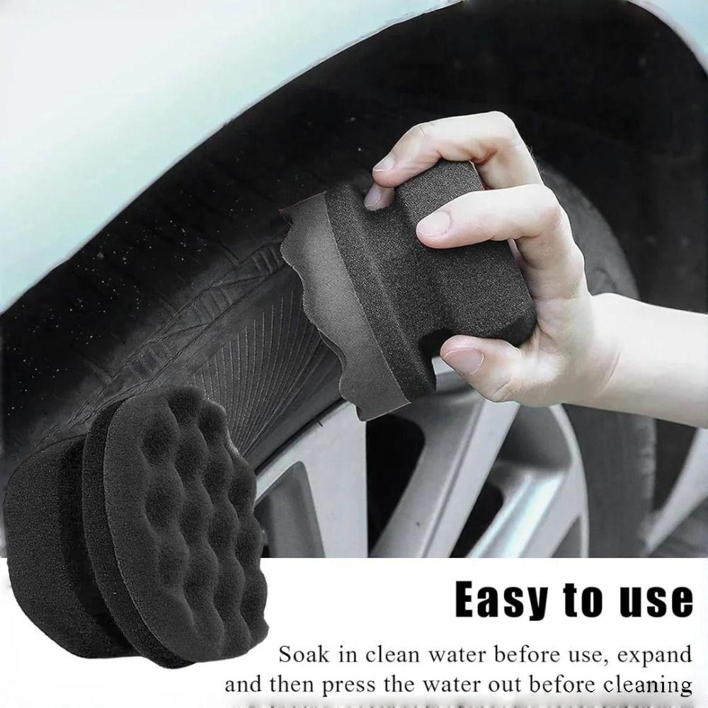 Foam Hex Grip Pads Hex Grip Polishing Sponge High-Density Wheel Detailing Sponge Car Polishing