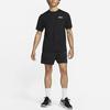 Nike Спортивная футболка с буквенным принтом Dri-Fit UV, мужские топы, черная DX0907-010