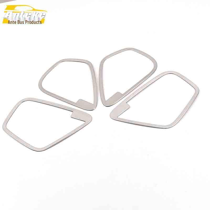 Roewe I6 Speaker Box Ring: Stainless Steel Door Speaker Cover Decorative Frame Car Accessory