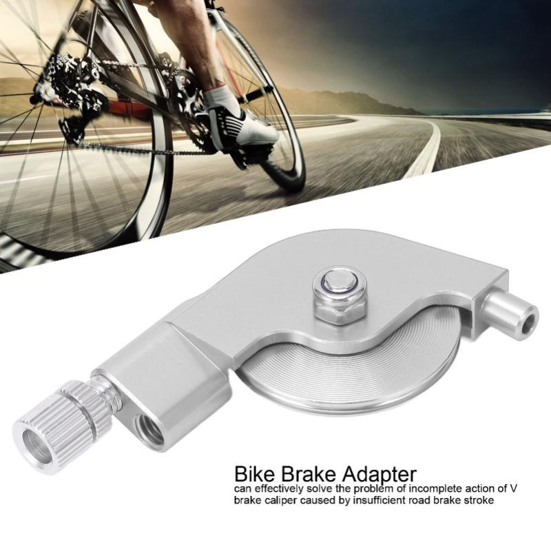 V Brake Stroke Converter Aluminum Alloy CNC Machining V Brake Caliper Regulator For Road Cycling