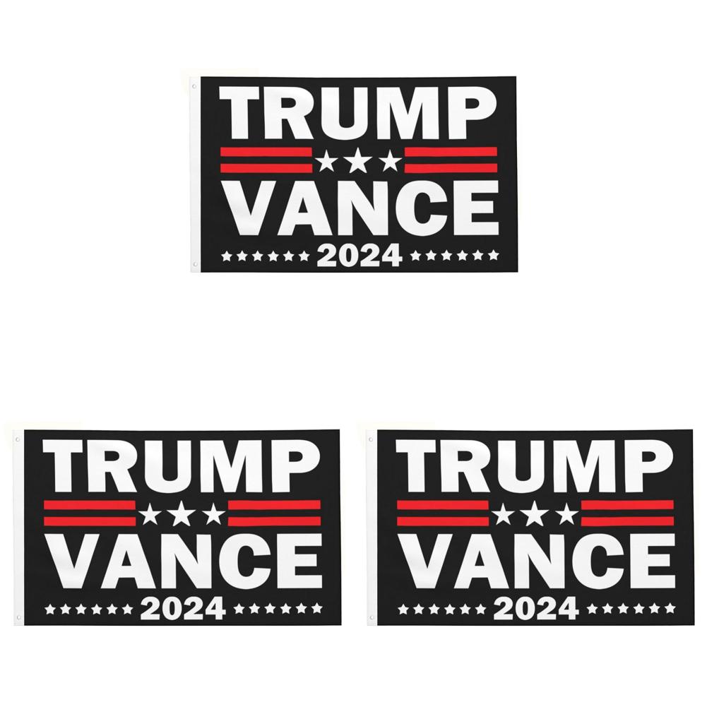 3x5 футов Дональд Трамп Флаг 2024 года Сверхмощный флаг президента Трампа (Трамп Вэнс)