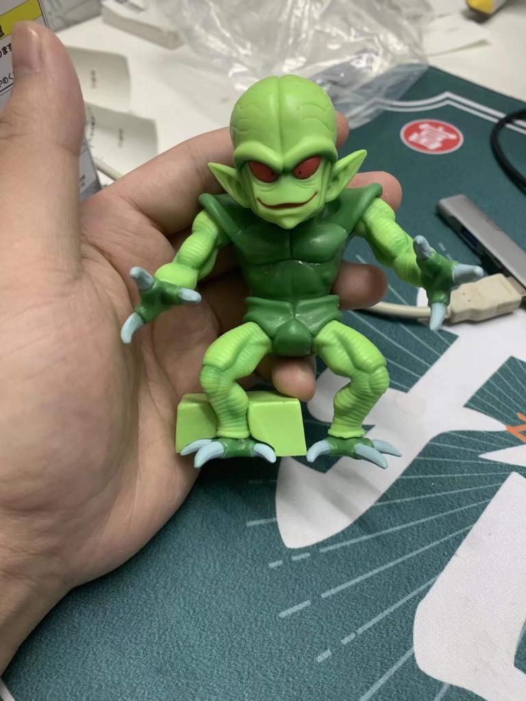 10 см Dragon Ball Saibaimen Аниме Фигурки Действия Подвижные Суставы Модель Кукла Зеленый Овощной Человек Коллекционная Игрушка Подарок