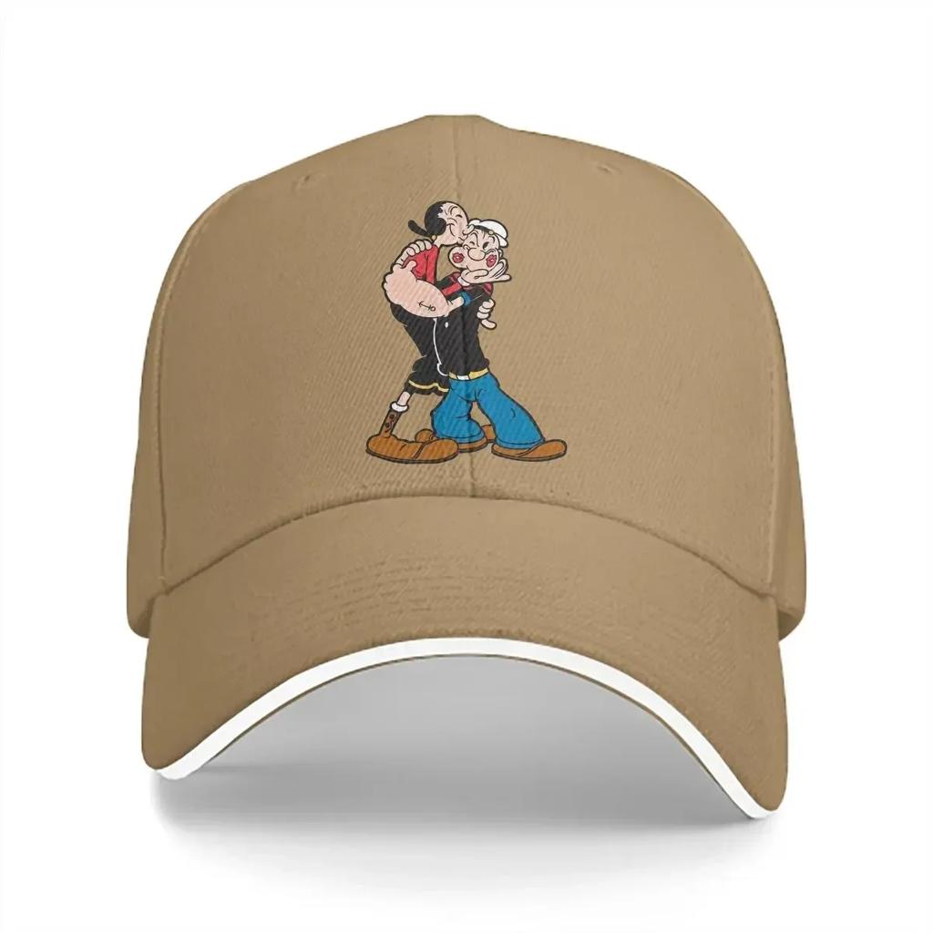 Kiss Unisex Baseball Caps Peaked Cap the Sailor Popeye Sun Shade Hats for Men Women