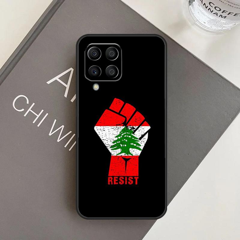 Lebanese Lebanon Flag Case For Samsung Galaxy M15 M35 M55 M56 M36 M16 M06 M31 M13 M33 M53 M12 M32 M52 M14 M34 M54