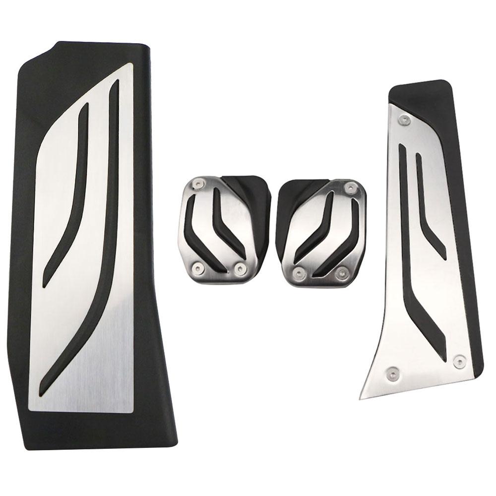 Автомобильные педали, газовый тормоз, подставка для сцепления, чехол для BMW 5 серии G30 G31 G38 520d 520i 525i 528i 530i 2017-