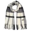 Wool Cashmere Sustainable Stole Men Women Stole Stole Wool Stole Large Large Stole Muffler Cashmere Plain Check Black [Buyer] [Ladies Men] Women's