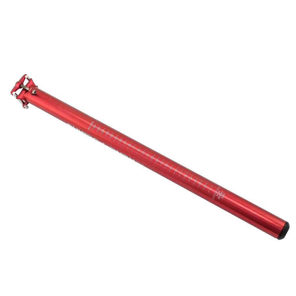 KCNC LITE WING 7075 Aluminum SK2043 34.9x550mm Seatpost, Red, SP8-349-566,