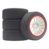 1/10 flat running sponge tire RC tire professional racing unlimited HSP94,123 Sakura D4 Tiangong TT02 flat sports car