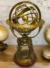 Solid Brass Armillary 18" Sphere World Globe Desktop Table Decor Lion Armillary