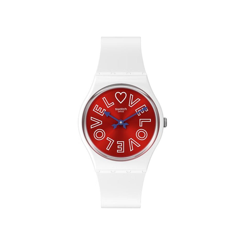 Swatch Унисекс 34 мм Красные Часы SO28W109 SO28W109