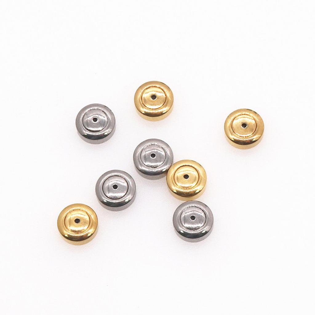 Стопперы для серег из нержавеющей стали, заглушки, гайки для серег-пуссетов, фурнитура для изготовления ювелирных изделий, DIY аксессуары