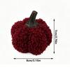 Lamb Wool Lamb Wool Pumpkin Mini Size Halloween Ornament Artificial Pumpkin  Halloween Party