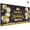 11 стилей Bday Party Decor Happy Birthday Backdrop Birthday Flag Balloons 18th 30th