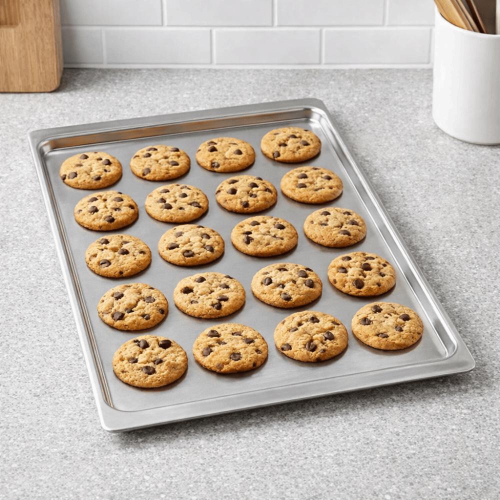 Rectangular Aluminium Zinc Zinc Alloy Baking Tray Non-stick Baking Pan Durable Oven Tray  Bread