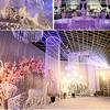 NO.HS Tassel Shiny String Curtain Door Room Window Divider Home Decor