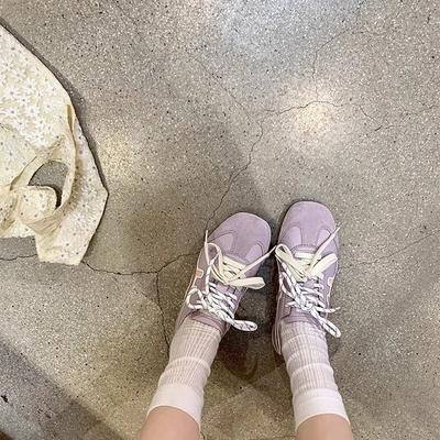 Люблю всестороннюю девушку~ пара шнурков, сочетающихся по цвету, со скрытой платформой, повседневная обувь, обувь Форреста Гампа, женская, весна и осень 2025, новая G