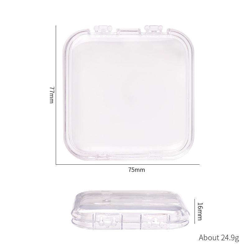 Акриловая коробка для хранения накладных ногтей, подарочная коробка для украшений, держатель для накладных ногтей своими руками