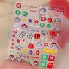 New Year National Trendy Style Cute Relief Spring Festival Nail Stickers