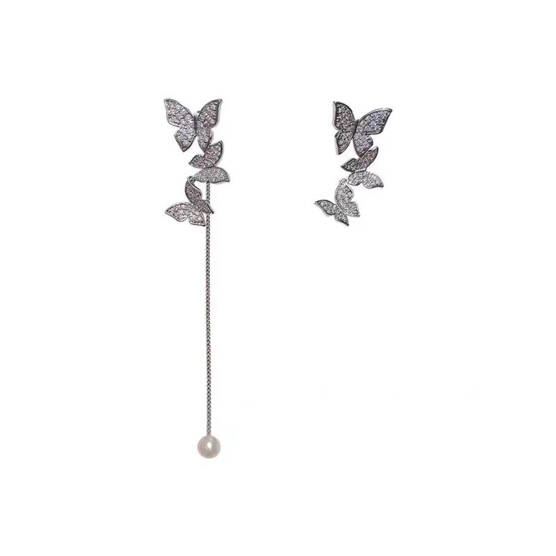 Длинные серьги с кисточками Женские Корейский Дизайн ДунДэмун Универсальные серьги