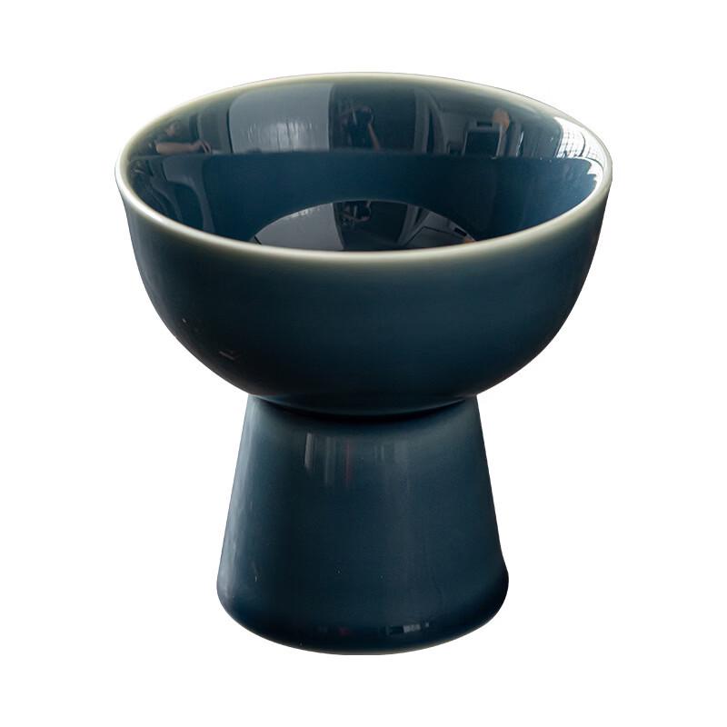 Chinese Ceramic Pedestal Fruit Bowl