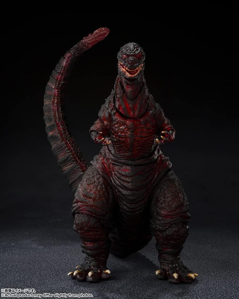 TAMASHII NATIONS Monster Arts Shin Godzilla Годзилла 4-я форма Ночная битва 180 мм ПВХ окрашенная подвижная фигурка SH. (2016) Вер. Прибл.