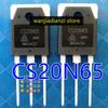 2 шт. Оригинальные CS20N65 MOS FET CS20J65 TO-3P Транзисторы, диоды, TO3P