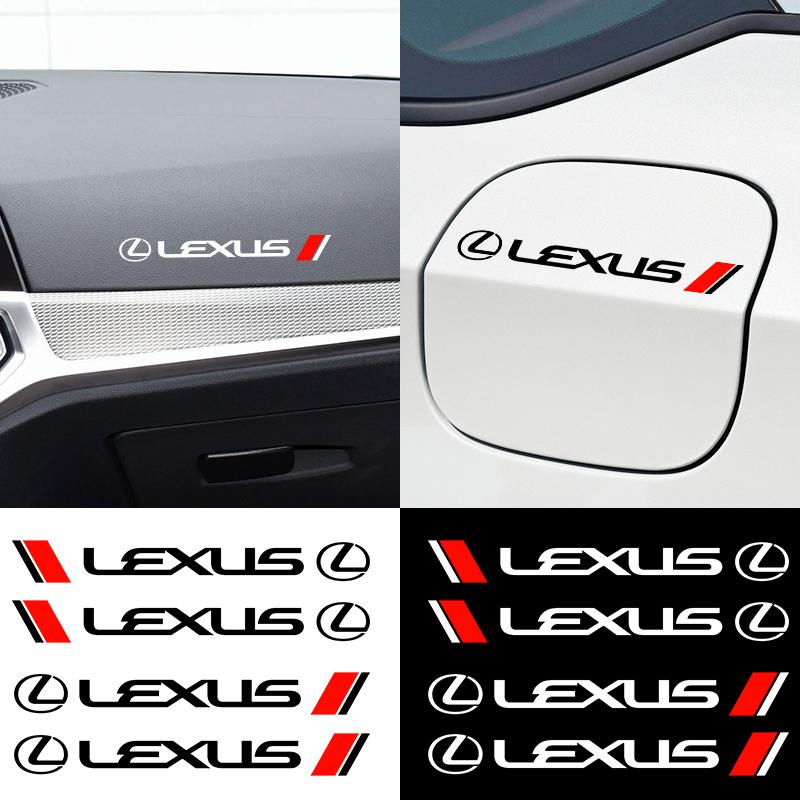 4 шт. Стайлинг автомобиля Наклейки-декорации на ручки двери Для Lexus F SPORT LBX NX RX 350h 450h ES UX 300e GS GX IS LS LX CT LC