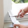 Window Draft Sealing Film Tape Thickened Windproof Tape Adhesive Seam Sealing Strip for Sliding Windows and Door Frames
