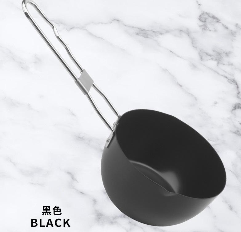 Мини-маленькая кастрюля из нержавеющей стали для защиты от брызг масла, маленькая кастрюля для наливания масла и соуса, бытовая кастрюля для жарки и кипячения, барбекю