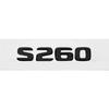 ABS Car Stickers Tail Box Letters Emblem for Mercedes Benz S55 S63 S200 S220 S250 S260 S300 S320 S350 Rear Trunk Badge Decals DY6