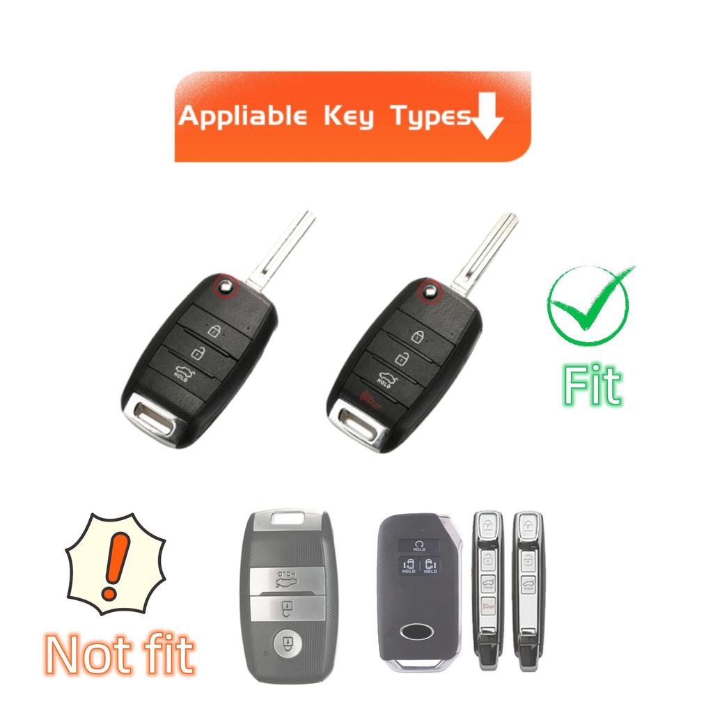 Чехол для брелока с цепочкой для ключей для Kia Для Sorento Для Optima Для Soul Для Sportage Для NIRO Для Forte Для Rio Smart Key Protector