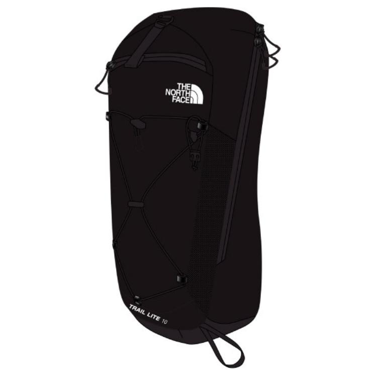 The North Face 10 л Походный Модный Универсальный Альпинистский Рюкзак Наружная Сумка Унисекс Рюкзаки Черный NF0A8C2M-KT0