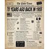 50th Birthday Decorations for Women or Men, Classy Vintage Table Decor, 50th Birthday Gifts for women, Funny 50 Birthday Sign for Him or Her, Back in