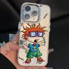 Cartoon R-Rugrats Dinosaur Hot Phone Case for Samsung Galaxy S25 S24 S23 S22 S21 S20 Note20 FE Ultra Edge Plus 4G 5G Soft Cover