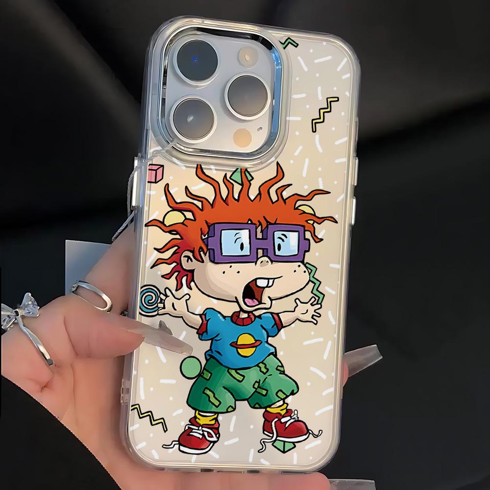 Cartoon R-Rugrats Dinosaur Hot Phone Case for Samsung Galaxy S25 S24 S23 S22 S21 S20 Note20 FE Ultra Edge Plus 4G 5G Soft Cover