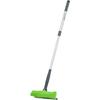 Basic Window Squeegee with Extendable Swivel Head, 26 X 12.8 X 7.1 Inches (L X W X H), Green