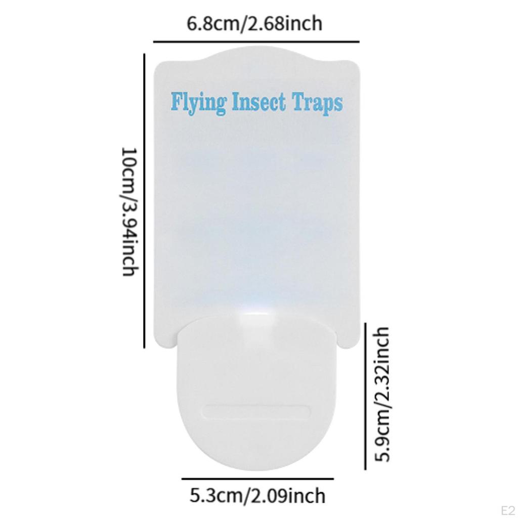 Fruit Fly Traps for Indoors Flies Catcher Moth Plug In Gnat Trap