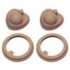 Korekaou Thermos Replacement Gaskets, Set of 2, Water Bottle Rubber Gaskets, Airtight Insulated Replacement Lid Parts (2, JNL Compatible)